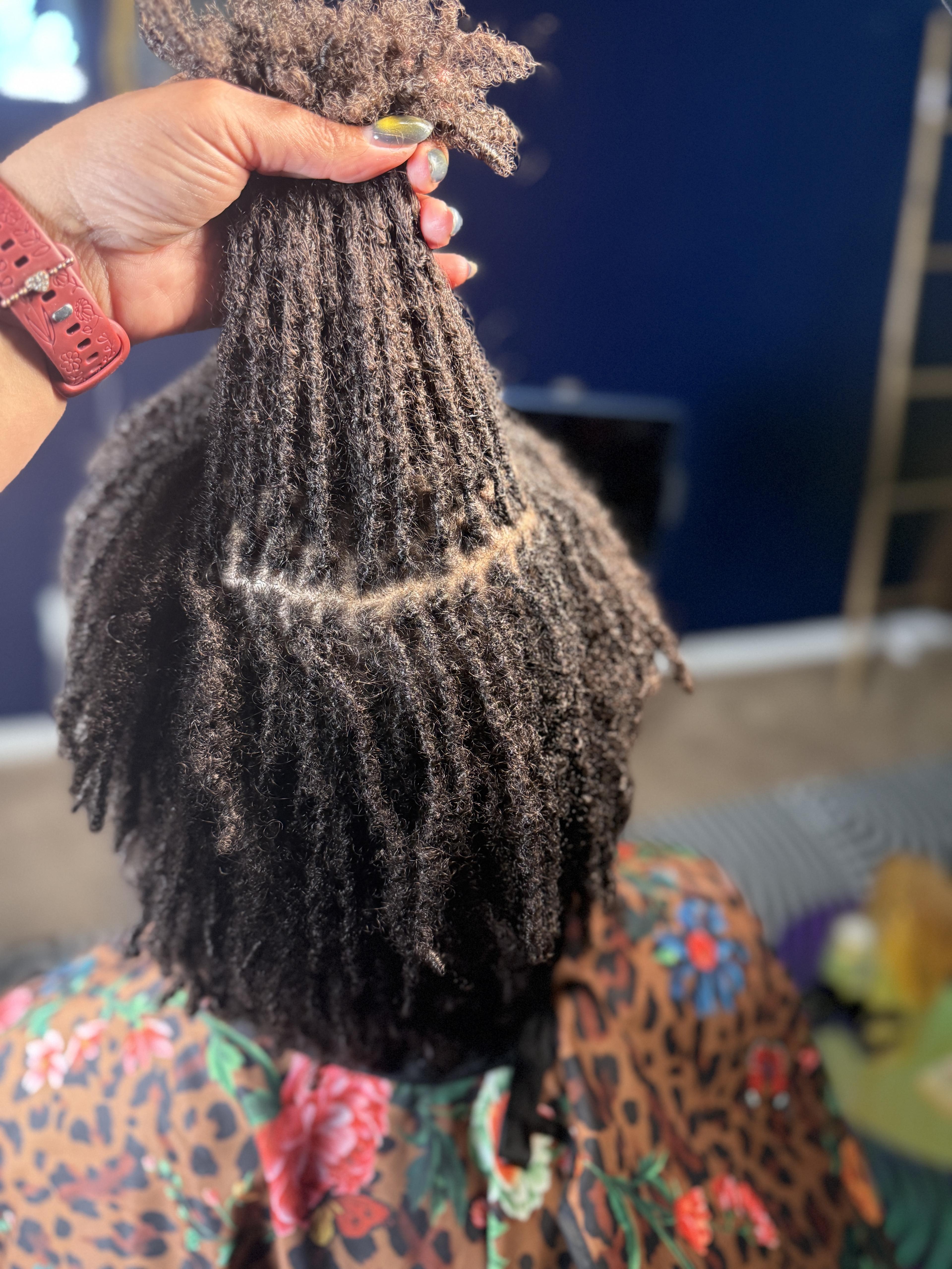 Beautiful loc results from Locs By Steph B — client showcase