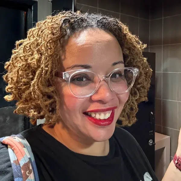 Beautiful blonde-golden colored locs — the latest evolution